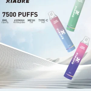 XIAOKE梟客-拋棄式電子煙-7500口